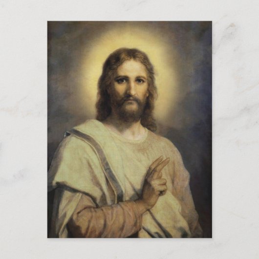 Des image Lords - des Heinrich Hofmann Postkarte (Vorderseite)