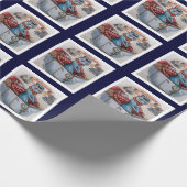 Des Katzen-Liebhabers Louis Wains das Geschenkpapier (Ecke)