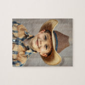 Des kleinen Ranchers erstes Rodeo-Jigsaw-Puzzle Puzzle (Horizontal)