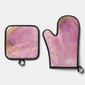 Des Königs Gewand Ofenhandschuh & Topflappen-Set (Vorderseite)