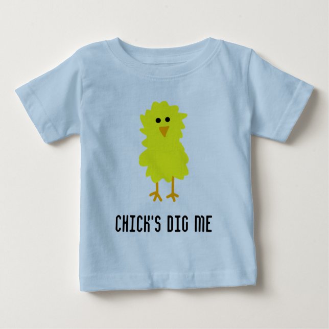 DES KÜKENS GRABEN MICH BABY T-SHIRT (Vorderseite)