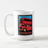 des Kunst-Dekos Londons Westminster England retro Kaffeetasse (Links)