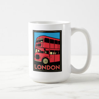 des Kunst-Dekos Londons Westminster England retro Kaffeetasse