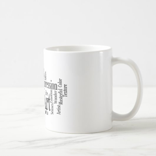 Des künstlerischen kreativen kaffeetasse (Rechts)