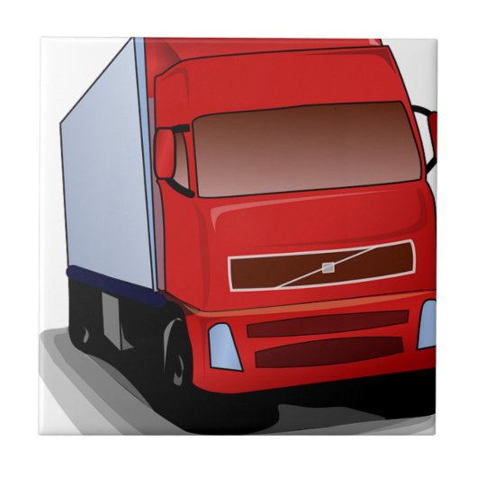 Des LKW-Schicksals-Glückwünsche halb 4x4 ATV Fliese (Vorderseite)