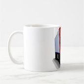 Des LKW-Schicksals-Glückwünsche halb 4x4 ATV Kaffeetasse (Links)