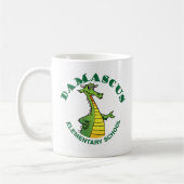 DES-Logo-Tasse Kaffeetasse (Links)