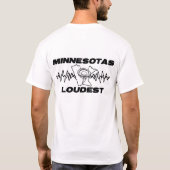 Des Logos des Shirts 2 lautester Männer Mangans (Rückseite)