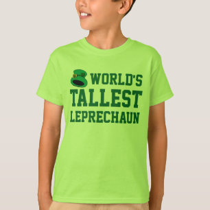 Des lustigen St Patrick des größtes Kobold-Kinde T-Shirt