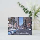 Des Moines 1959 Postcard Postkarte (Stehend Vorderseite)