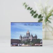Des Moines 1959 Postkarte (Stehend Vorderseite)