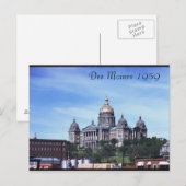 Des Moines 1959 Postkarte (Vorne/Hinten)