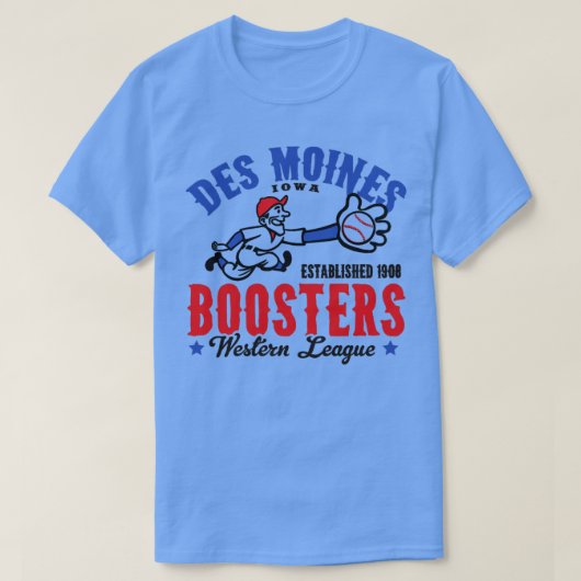 Des Moines Boosters T-Shirt (Design vorne)