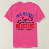 Des Moines Boosters T-Shirt (Design vorne)