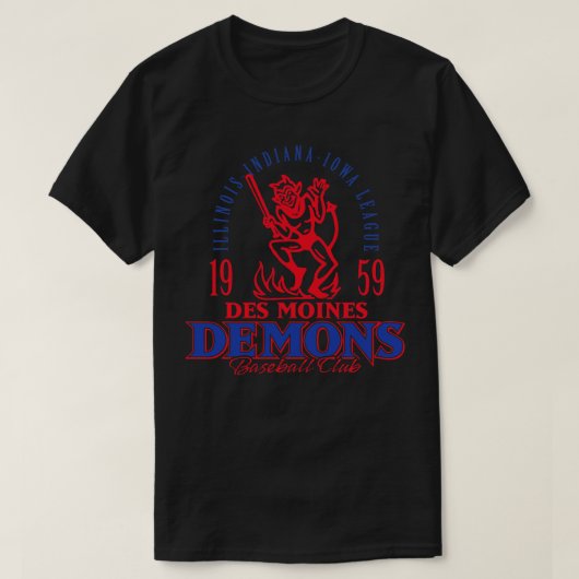 Des Moines Dämonen T-Shirt (Design vorne)