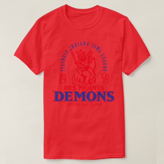 Des Moines Demons T-Shirt (Design vorne)