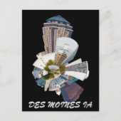 DES MOINES IA POSTKARTE (Vorderseite)