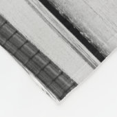 Des Moines in B&W Fleecedecke (Ecke)