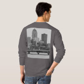 Des Moines in b&w T - Shirt (Schwarz voll)