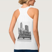 Des Moines in b&w T - Shirt (Rückseite)