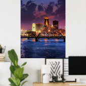 Des Moines, Iowa City Poster (Heimbüro)