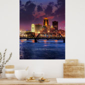 Des Moines, Iowa City Poster (Küche)