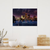 Des Moines, Iowa City Poster (Küche)