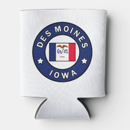 Des Moines Iowa Dosenkühler (Vorderseite)