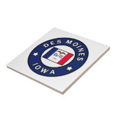 Des Moines Iowa Fliese (Seite)