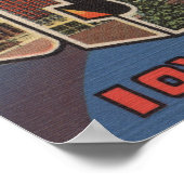 Des Moines, Iowa (Hauptstadt Gebäude) Poster (Ecke)