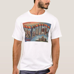 Des Moines, Iowa (Hauptstadts-Gebäude) T-Shirt