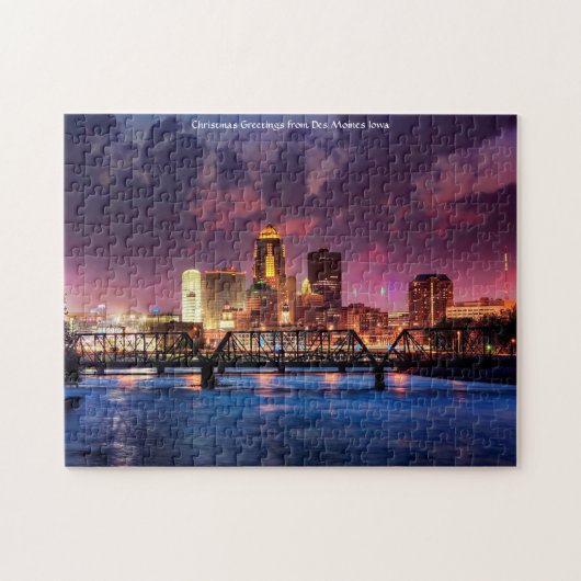 Des Moines Iowa. Jigsaw Puzzle (Horizontal)