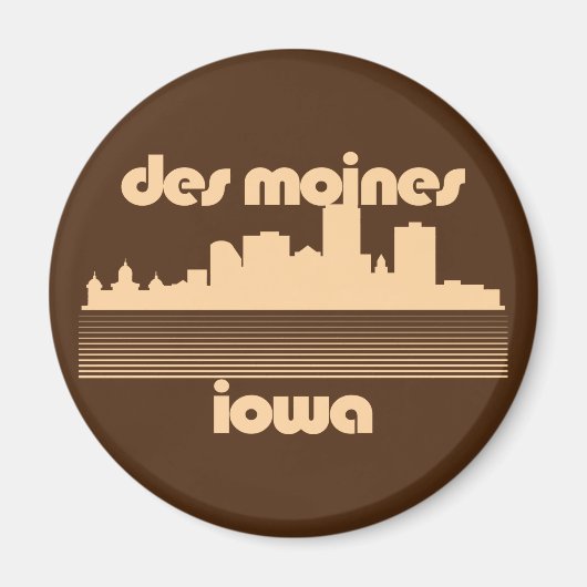 Des Moines, Iowa Magnet (Vorne)