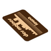 Des Moines, Iowa Magnet (Rechte Seite)