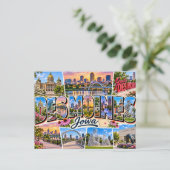 Des Moines, Iowa Postkarte (Stehend Vorderseite)