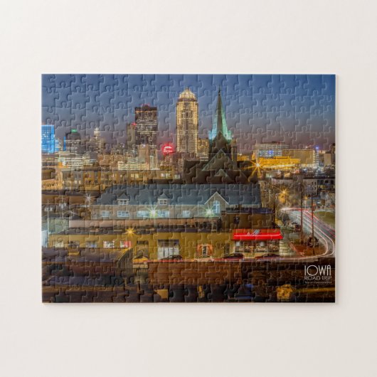 Des Moines, Iowa Puzzle (Horizontal)