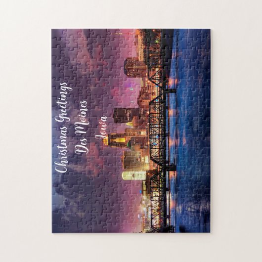 Des Moines Iowa. Puzzle (Vertikal)