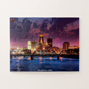 Des Moines Iowa. Puzzle