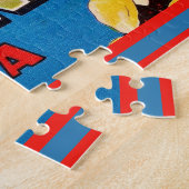  Des Moines Iowa Retro Postcard Puzzle (Seite)