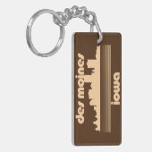 Des Moines, Iowa Schlüsselanhänger (Vorderseite links)