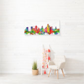 Des Moines Iowa Skyline Banner (Insitu)