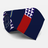 Des Moines (Iowa) Stadtflagge Neck Tie Krawatte (Gerollt)