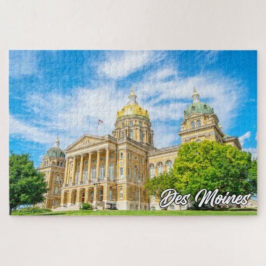Des Moines, Iowa, USA Puzzle (Horizontal)