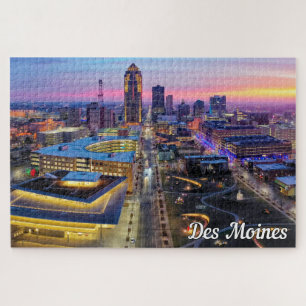 Des Moines, Iowa, Vereinigte Staaten Puzzle