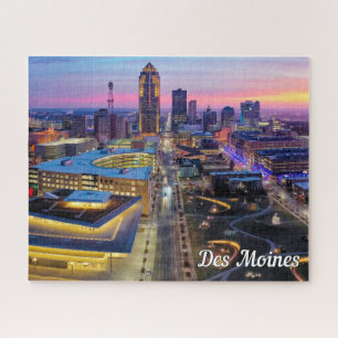 Des Moines, Iowa, Vereinigte Staaten Puzzle