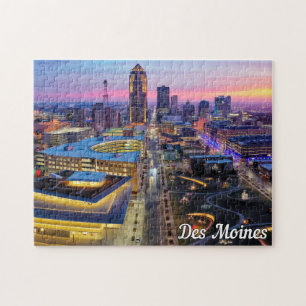 Des Moines, Iowa, Vereinigte Staaten Puzzle