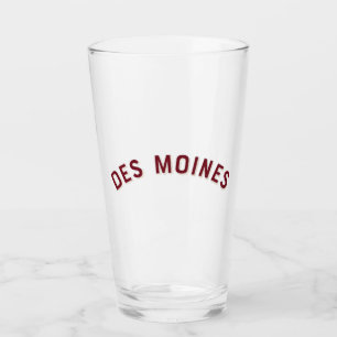 Des Moines, Iowa Vintag Arch Glas