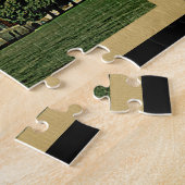 Des Moines Iowa Vintage Reise Puzzle (Seite)