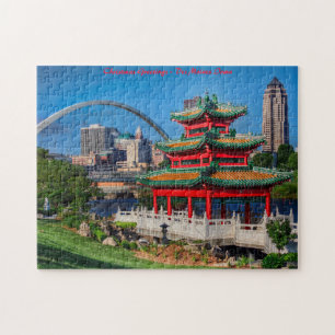 Des Moines Iowa, Weihnachtsgrüße Puzzle