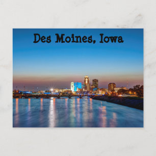 Des Moines Postkarte